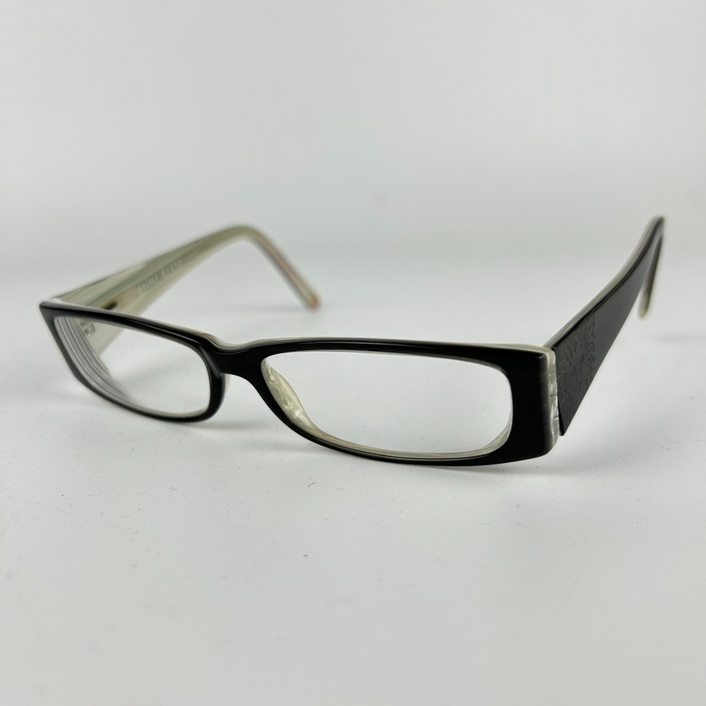 Anne Klein AK8058 159 Women Eyeglasses Frame Black Plastic Full Rim 54-14-135 mm